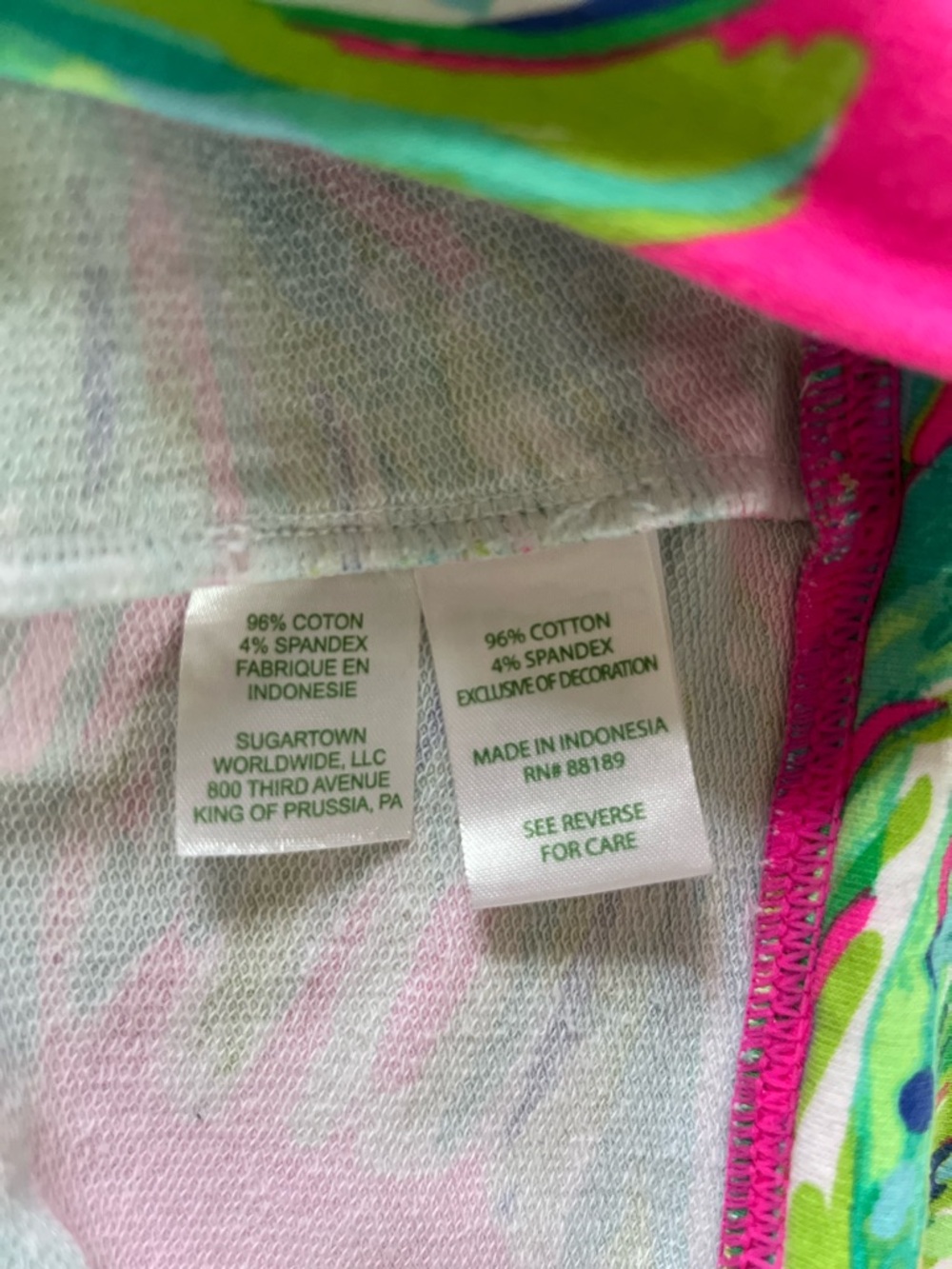 Lilly Pulitzer Full Zip - L - Picture 6 of 7